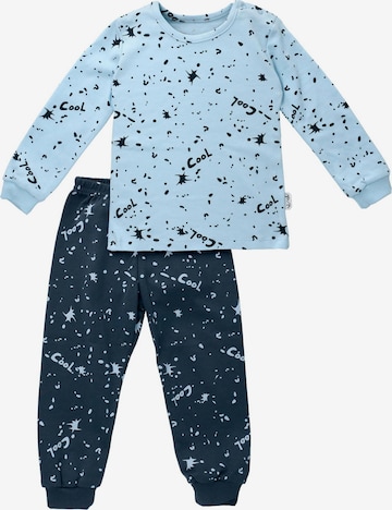 Pyjama Baby Sweets en bleu : devant