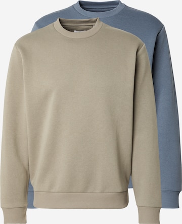 Felpa 'JJEBRADLEY' di JACK & JONES in blu: frontale