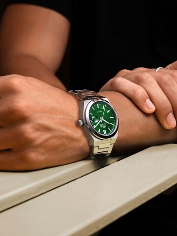 Lotus Analoog horloge in Groen