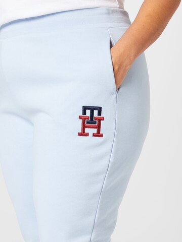 Tommy Hilfiger Curve Tapered Pants in Blue