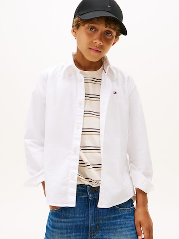 TOMMY HILFIGER - Regular Fit Camisa em branco: frente