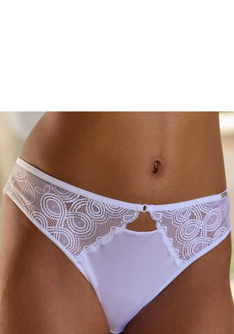 LASCANA Slip in White: front