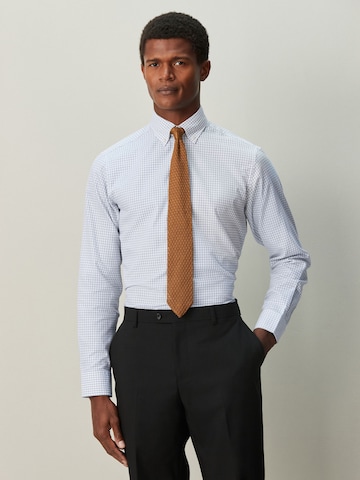 Next Regular fit Button Up Shirt in Grey