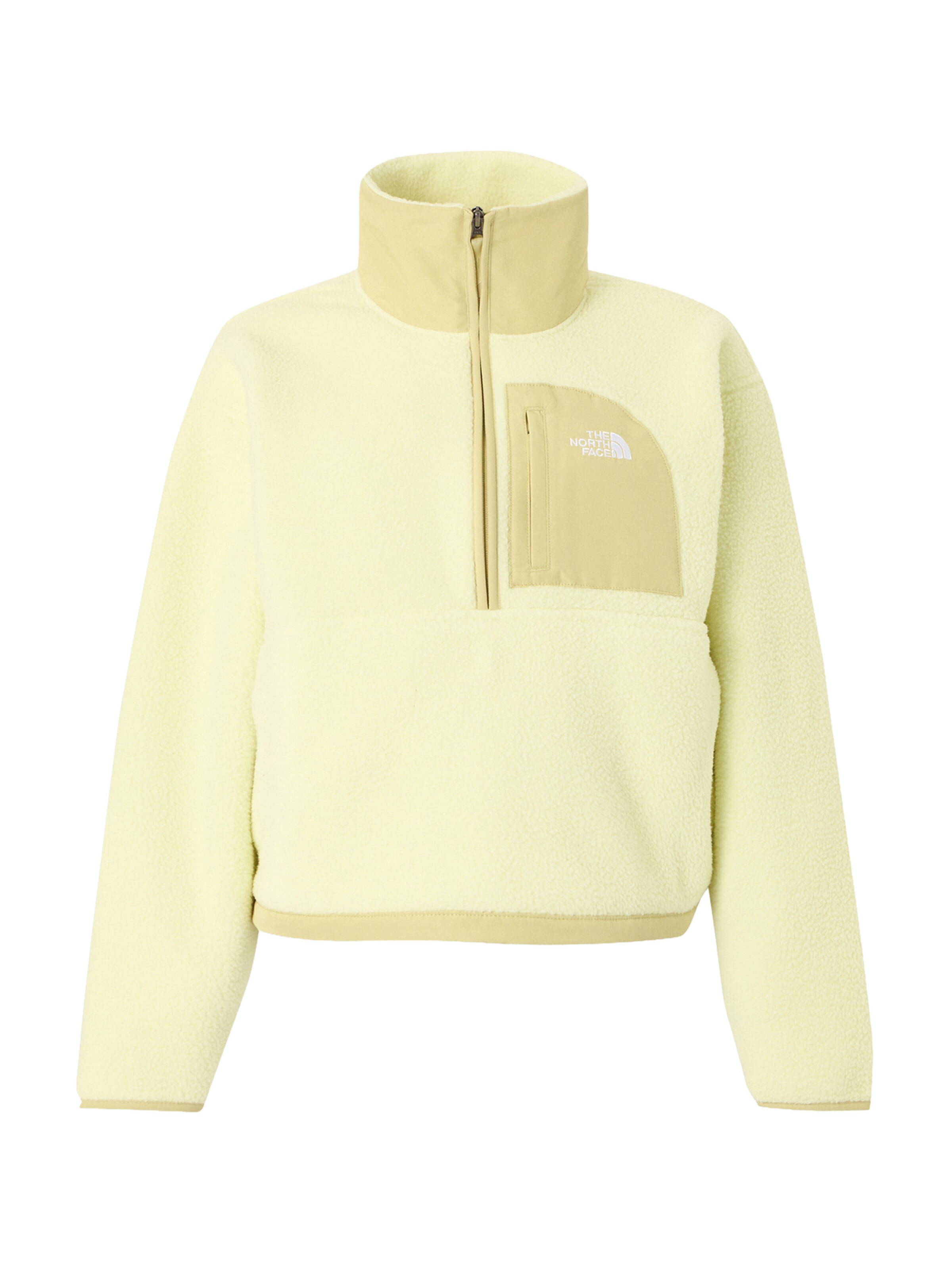 THE NORTH FACE Спортивная кофта 'YUMIORI' в Желтый: спереди