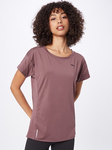 PUMA - Camiseta funcional en lila: frente