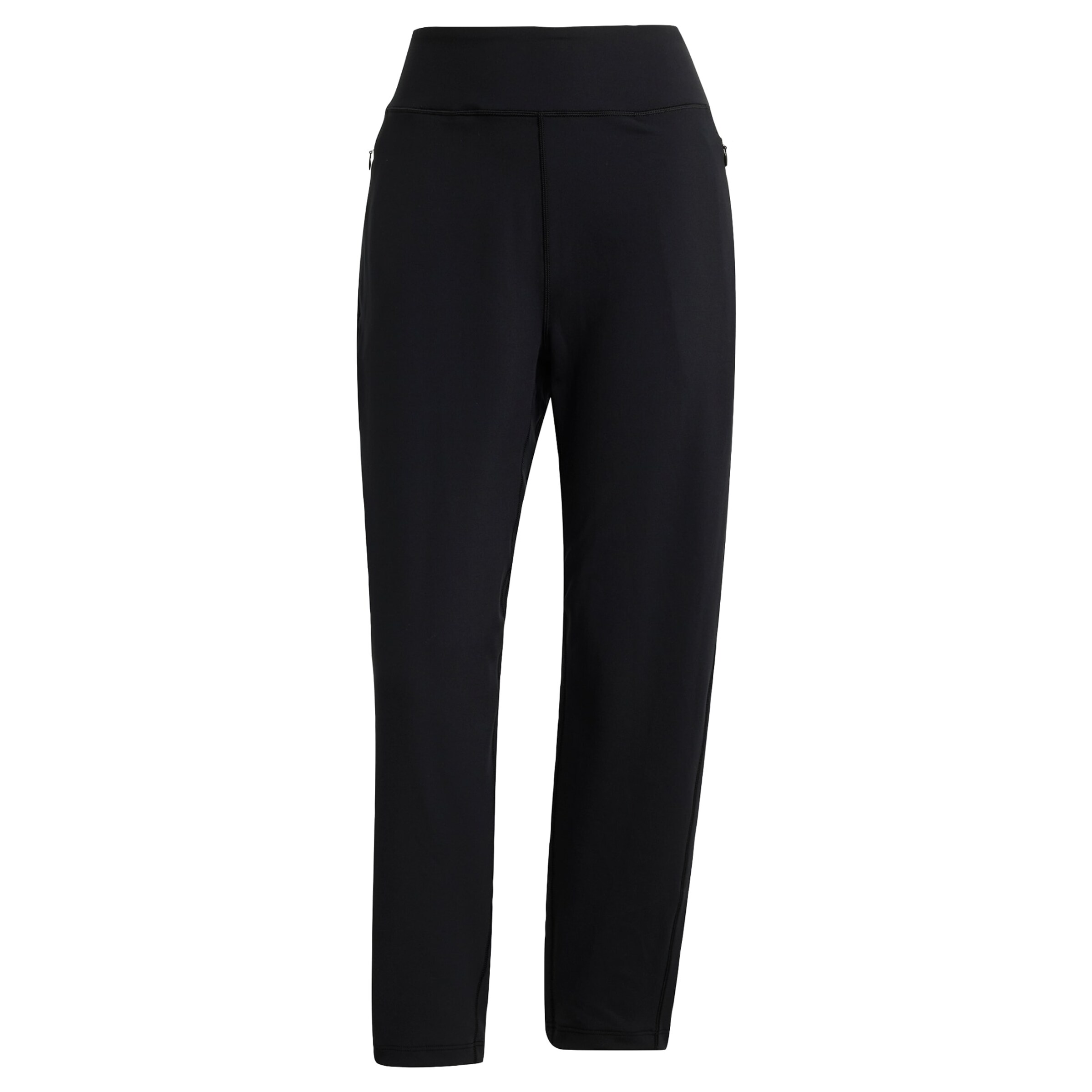 ADIDAS PERFORMANCE Tapered Sportnadrágok 'All Me' - fekete: elől