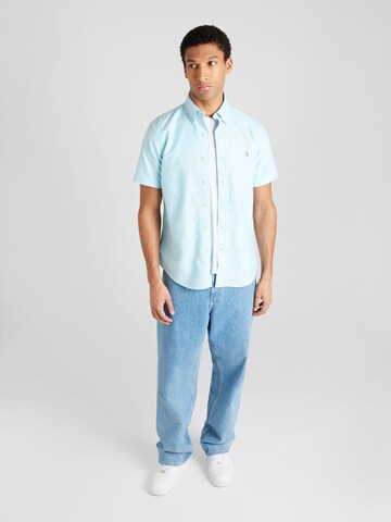 Polo Ralph Lauren Regular Fit Hemd in Blau