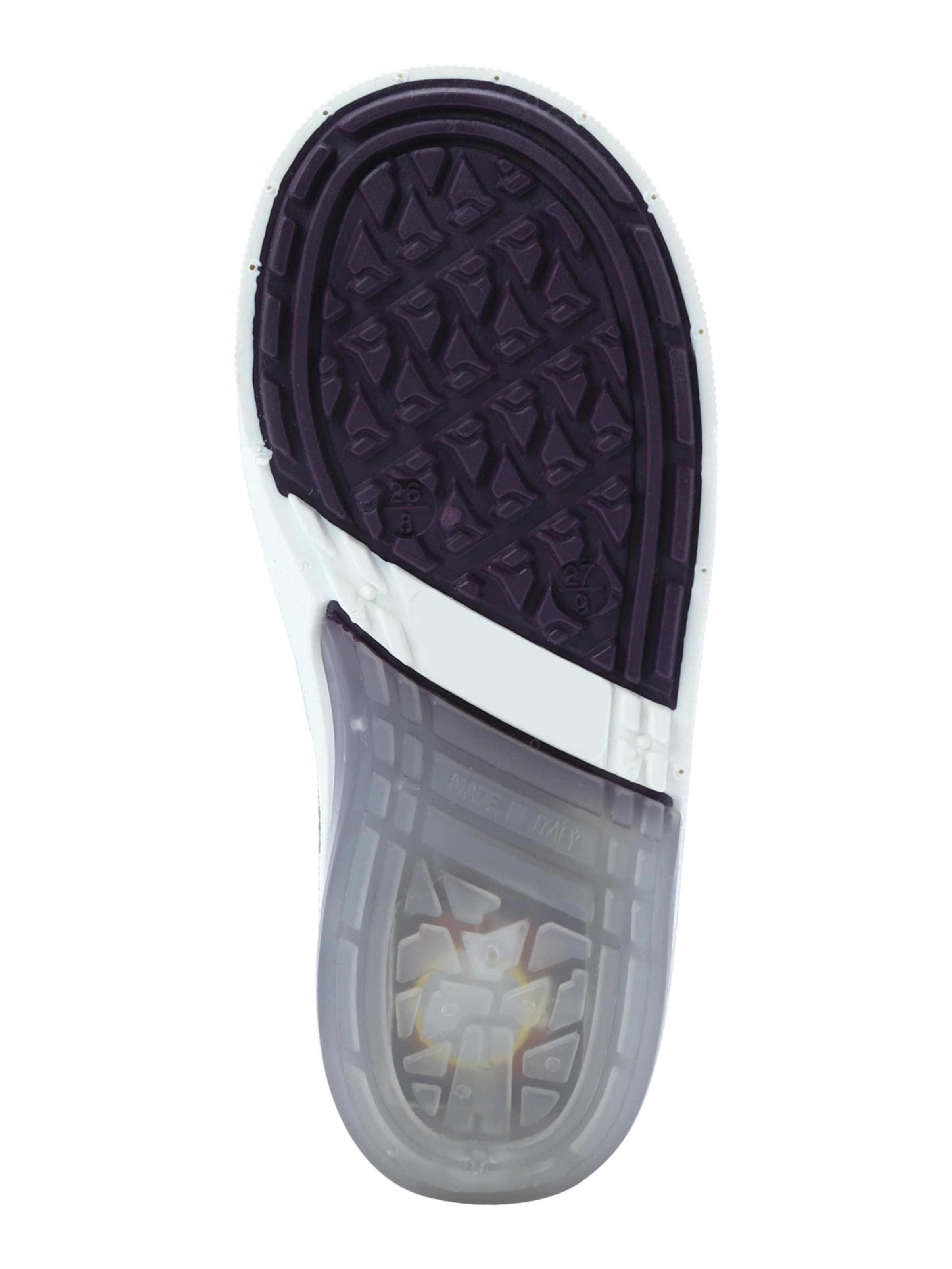 purpurinė BECK Guminiai batai 'Blinking Valentine'