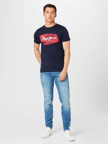 Pepe Jeans T-Shirt 'Seth' in Blau