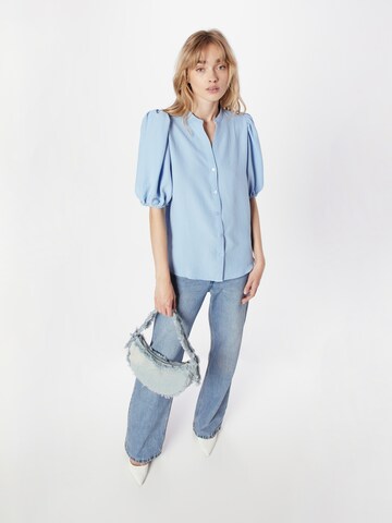 SISTERS POINT Blouse 'VARIA' in Blauw