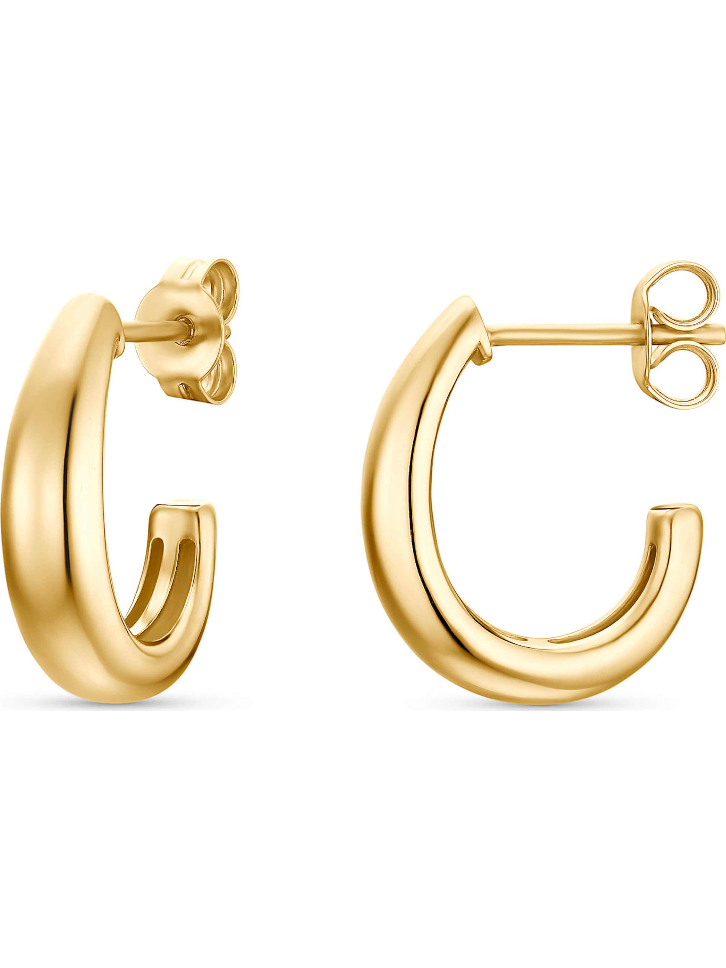 CHRIST Ohrring in Gelb