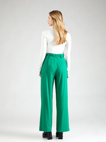 STUDIO SELECT Loose fit Pleat-Front Pants 'Jenna' in Green