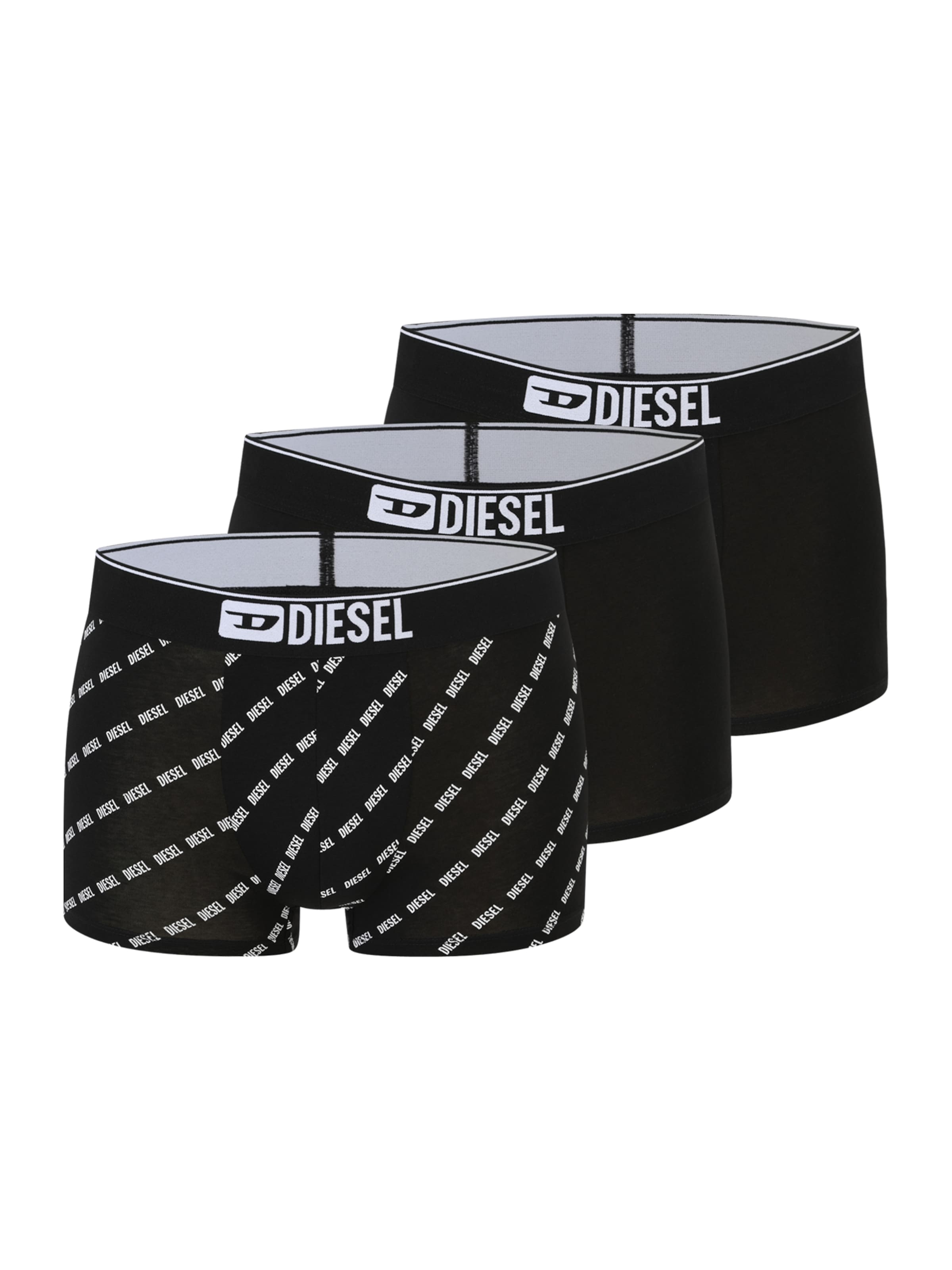 DIESEL Boxershorts 'Damien' in Zwart: voorkant