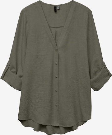 VERO MODA Bluse 'VMMelaney' in Grün: Vorderseite