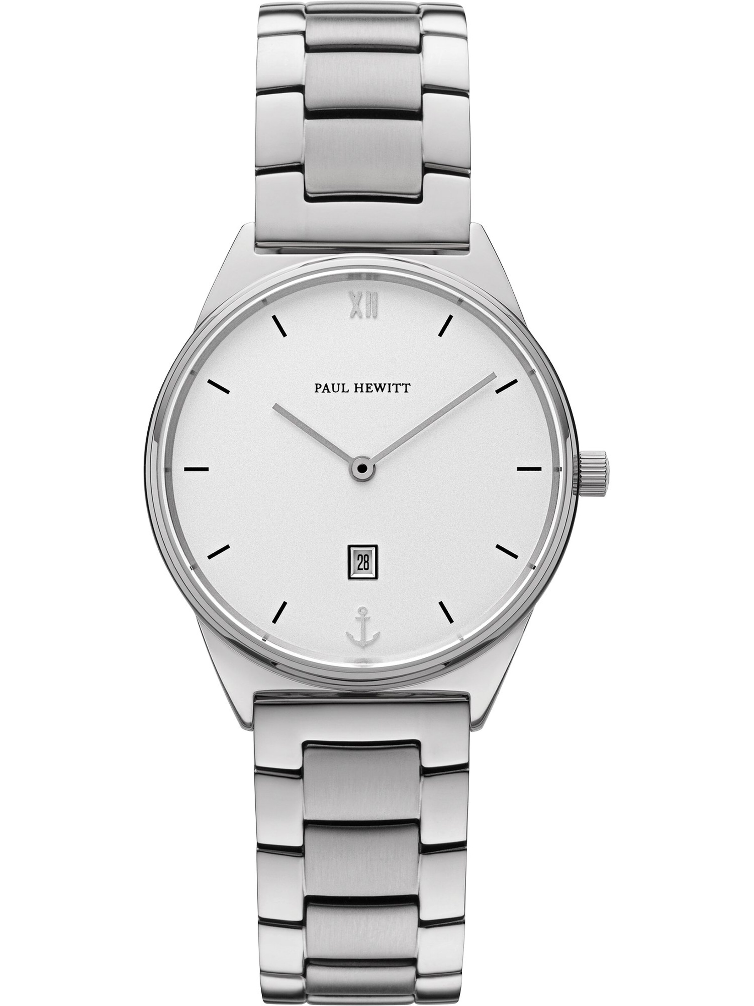 Paul Hewitt Uhr in Silber: Vorderseite
