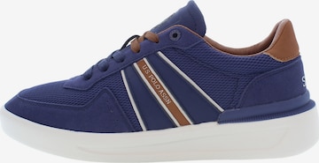 Sneaker bassa 'Nate' di U.S. POLO ASSN. in blu: frontale