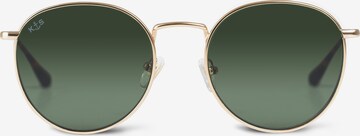 Kapten & Son Sluneční brýle 'London Large Gold Green' – zelená