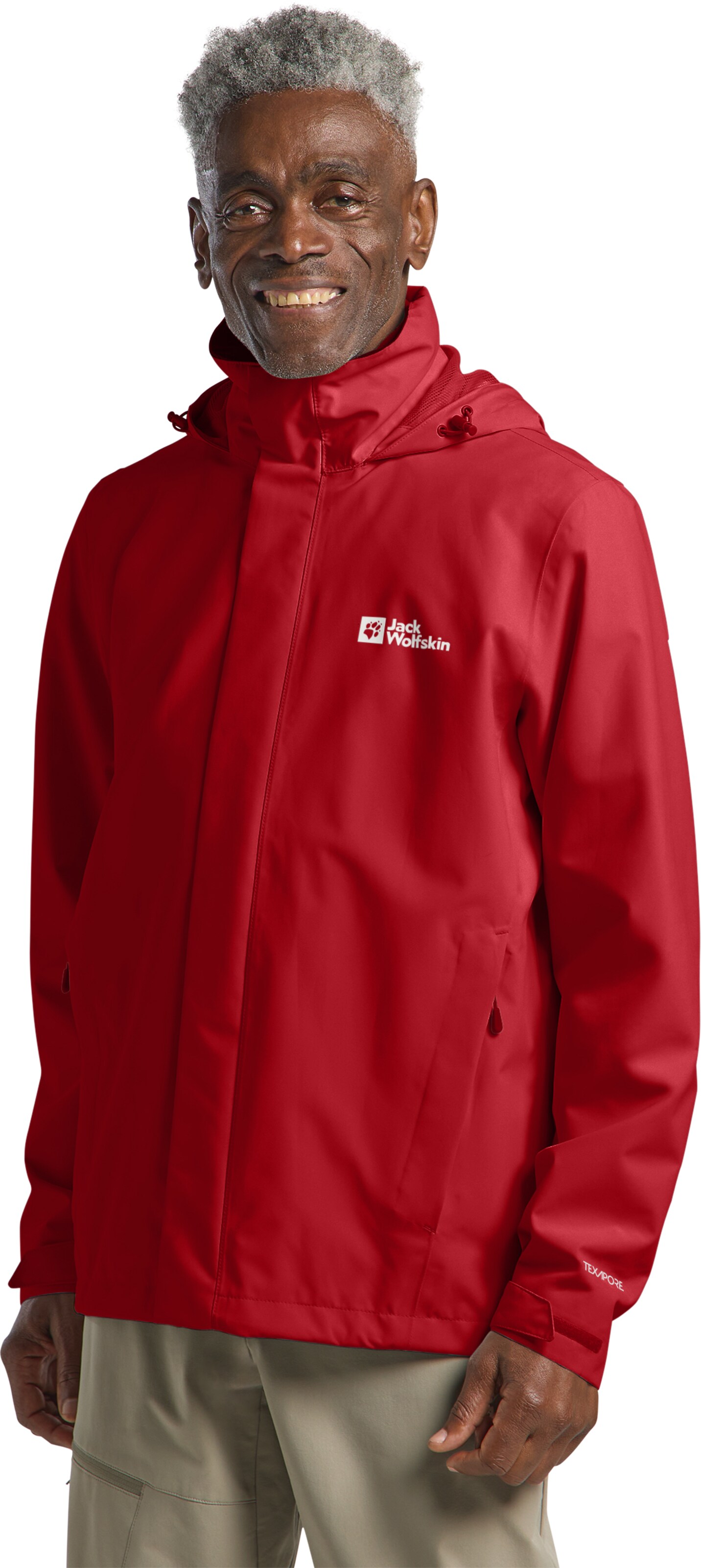 JACK WOLFSKIN Outdoor jacket in Red: front
