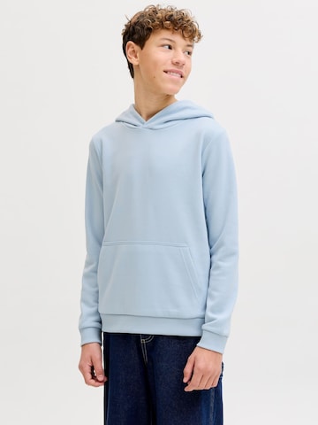 Jack & Jones Junior Sweatshirt 'JJEBradley' i blå: framsida