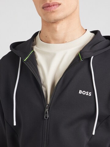 BOSS Кофта на молнии в Черный