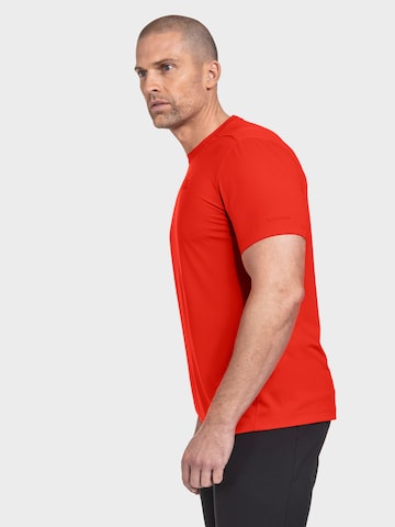 T-Shirt fonctionnel 'Chipoma' Schöffel en rouge