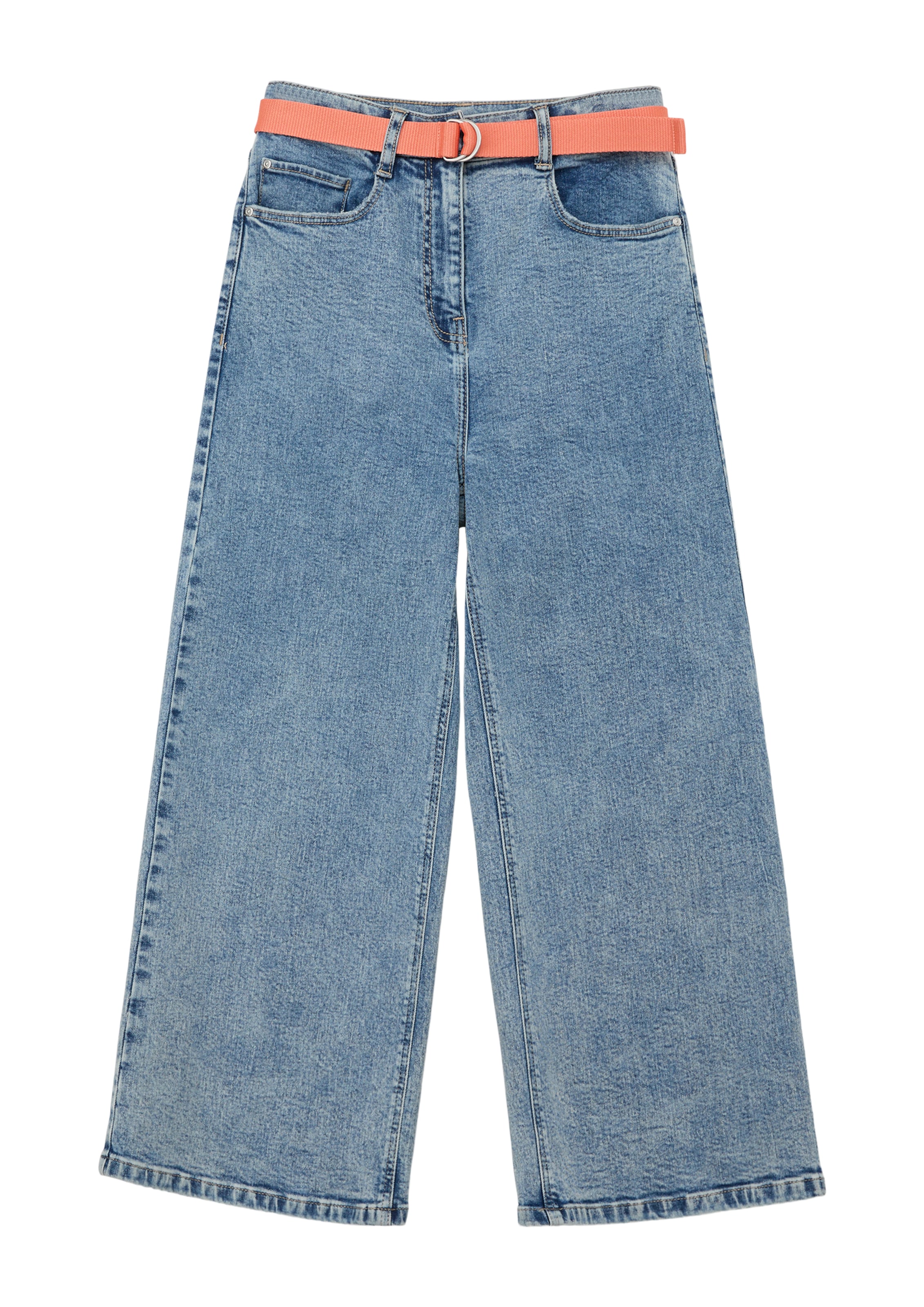 s.Oliver Wide Leg Jeans in Blau: Vorderseite