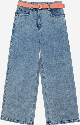 s.Oliver Wide leg Jeans in Blue: front