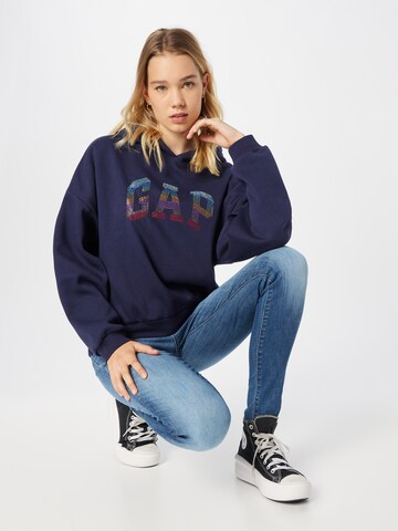 GAP Sweatshirt i blå