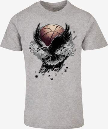 F4NT4STIC Shirt in Grey: front