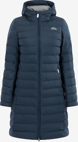 ICEBOUND Raincoat in Blue: front