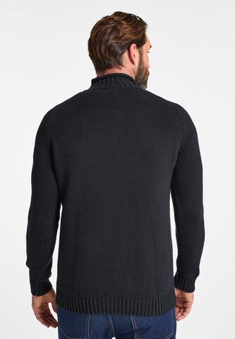 DreiMaster Maritim Sweater 'Abrel' in Black