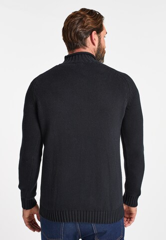 DreiMaster Maritim Pullover 'Abrel' in Schwarz