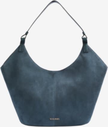 Scalpers Shoulder Bag in Blue: front