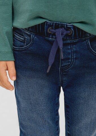 Coupe slim Jean 'Brad' s.Oliver en bleu