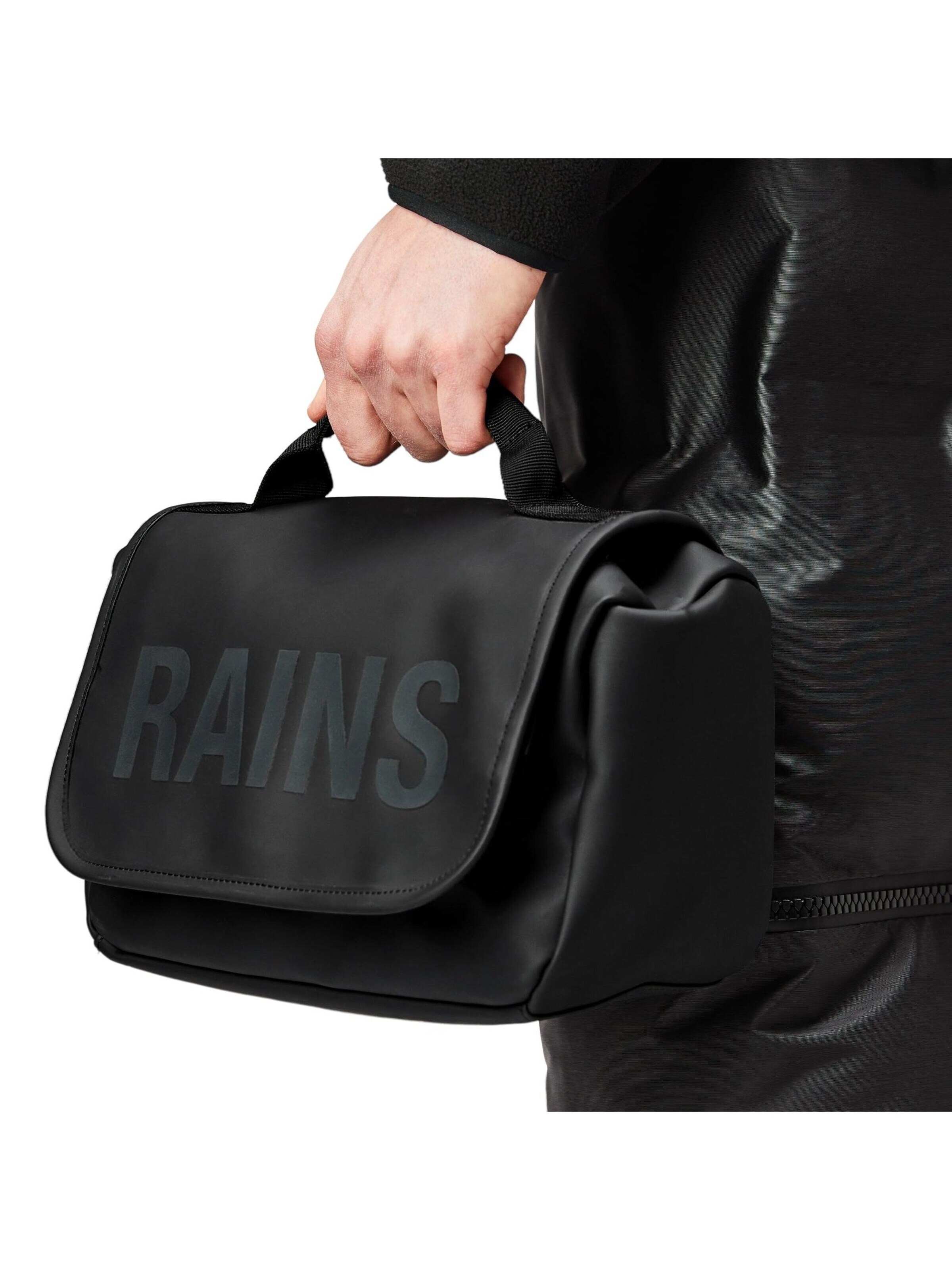 RAINS Toiletry bag 'Texel' in Black
