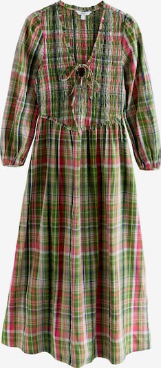 Next Mekko värissä laivastonsininen / vihreä / vaaleanpunainen / vanha roosa, Tuotenäkymä