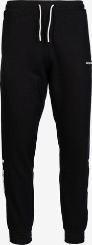 Sergio Tacchini Pants in Black: front