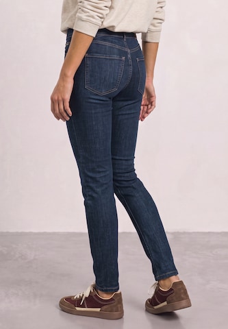 STREET ONE Slimfit Jeans 'Jane' i blå