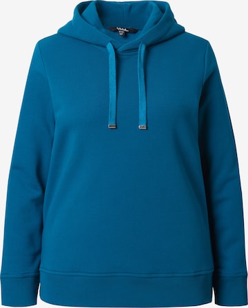 Pull-over Ulla Popken en bleu : devant