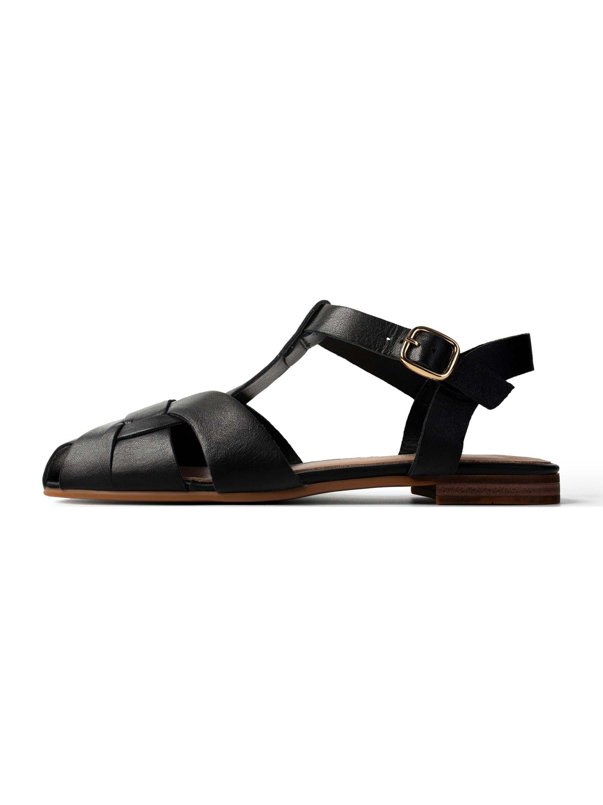 Pantoufle 'LOST IN THE OCEAN AIR' L37 HANDMADE SHOES en noir : devant