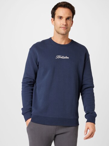 HOLLISTER Sweatshirt in Blau: predná strana