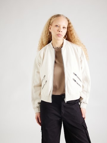 Gipsy Between-season jacket 'Hariet' in White: front