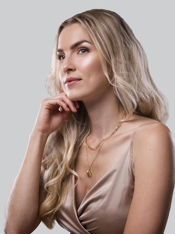 Amberz Ketting 'Koko' in Goud