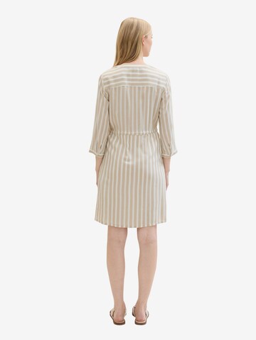 TOM TAILOR Kleid in Beige