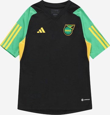 ADIDAS PERFORMANCE Funksjonsskjorte 'Jamaica Tiro 23 ' i svart: forside