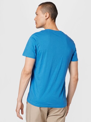 TOM TAILOR Regularny krój Koszulka w kolorze niebieski