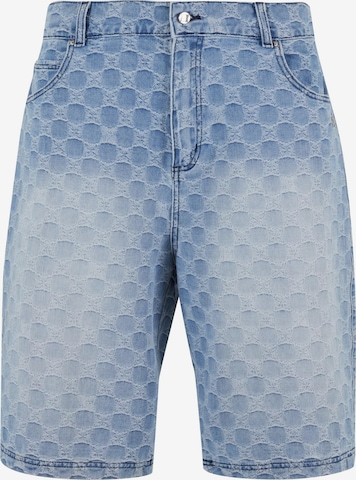 Pequs Loosefit Farkut 'Aether' värissä sininen: etupuoli