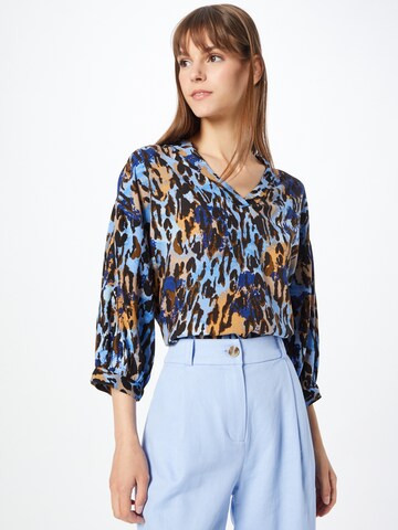 VERO MODA Bluse 'JAWI' in Blau: Vorderseite