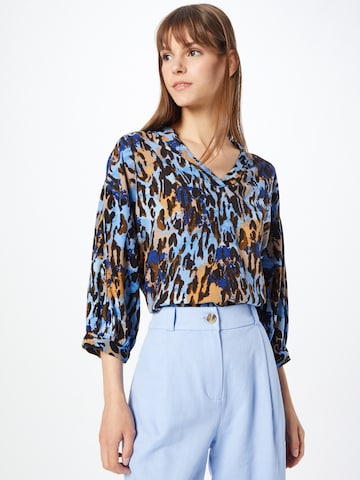 VERO MODA Bluse 'JAWI' i blå: forside