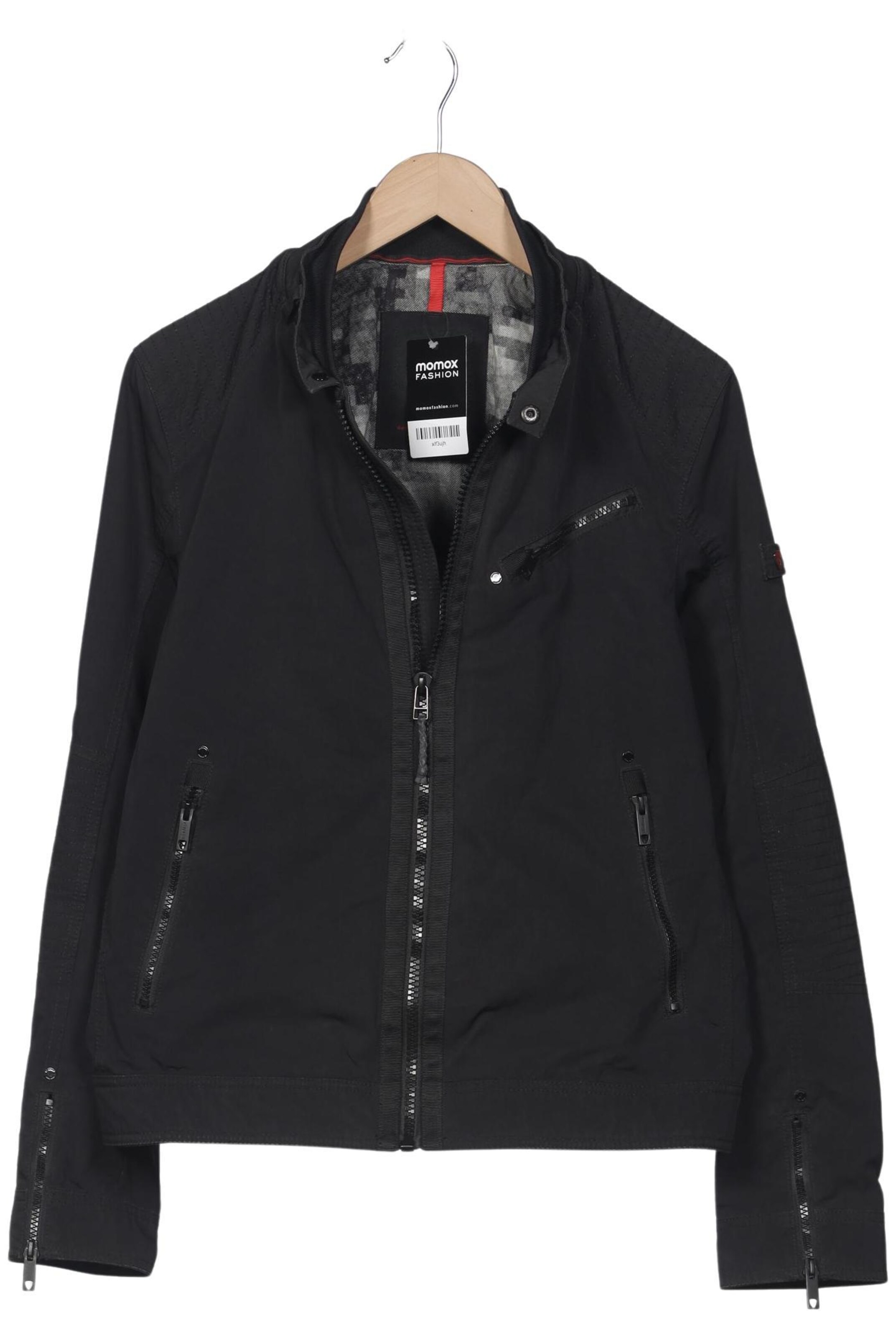 STRELLSON Jacket & Coat in L-XL in Black: front